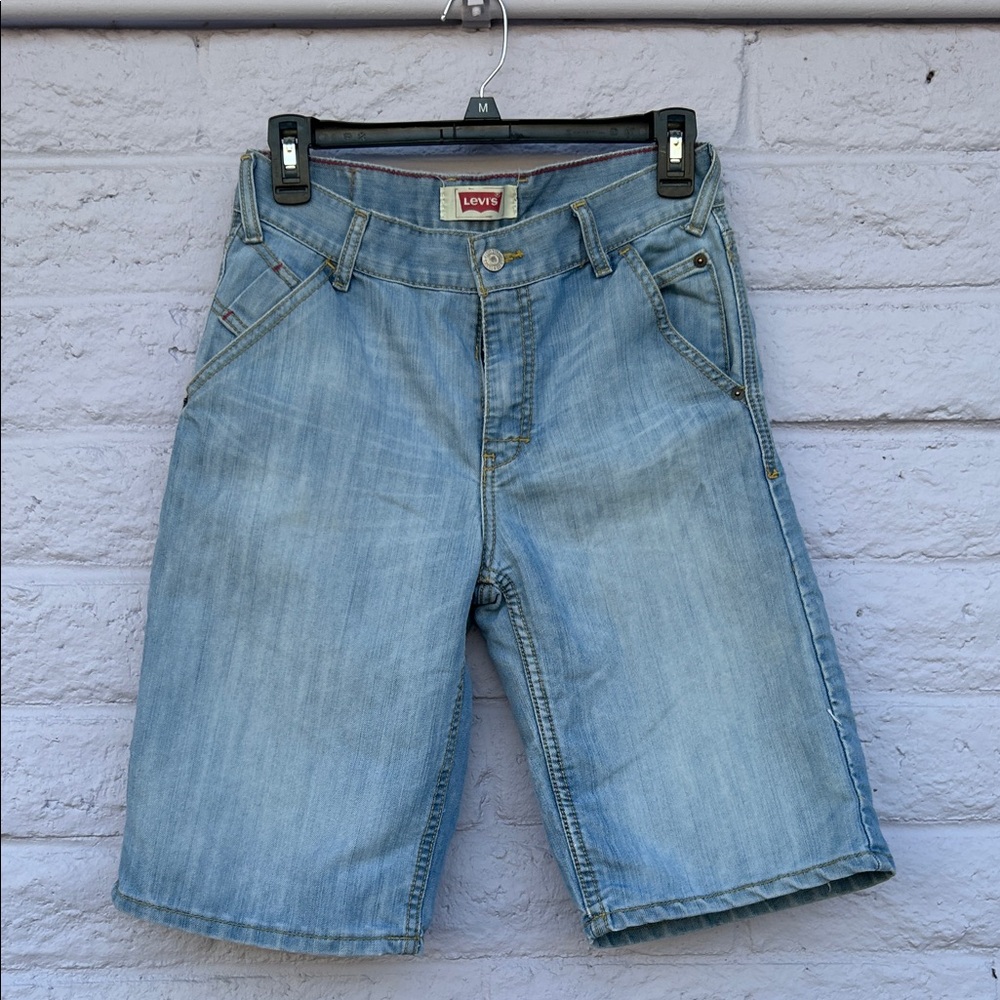 Levi's Classic Blue Jean Boys Wide Leg Shorts